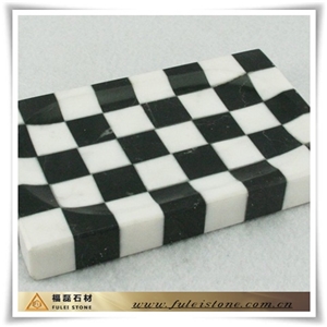 Natural Marble Stone Bathroom Accessories, White Marble Bath Accessories