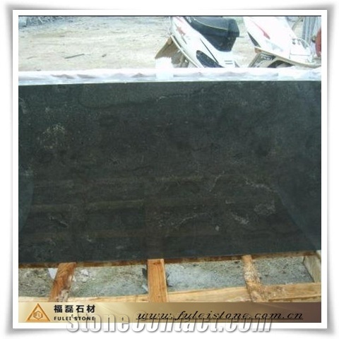 Polished Limestone Tile, China Black Limestone