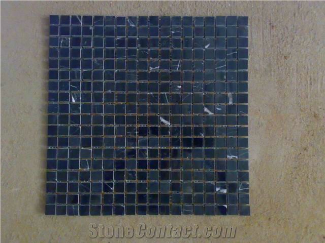 Black Marble Mosaic Tile