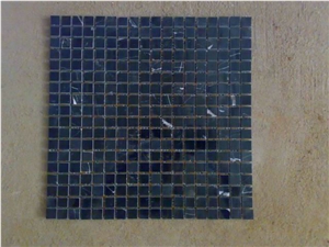 Black Marble Mosaic Tile