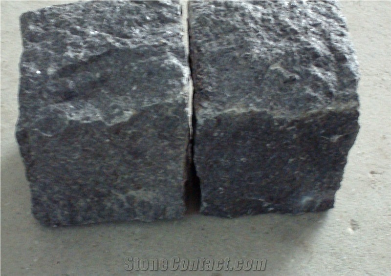 Fuding Black Basalt Cobble Stone