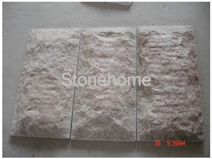 Pink Granite Mushroom Stone