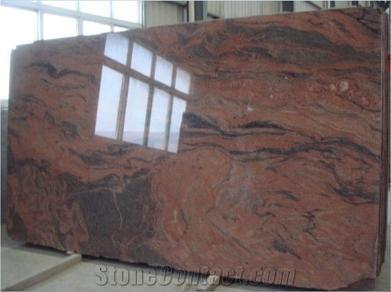 Sanxia Red Granite Slabs