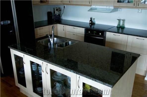 Verde Ubatuba Granite Counter Top From China Stonecontact Com