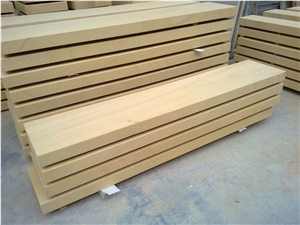 Sandsone, China Yellow Sandstone Slabs & Tiles