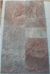 Travertine Rosa Arizona, Turkey Red Travertine Slabs & Tiles