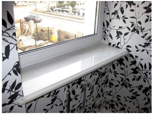 Sivec White AB Marble Window Sills, Bianco Sivec White Marble