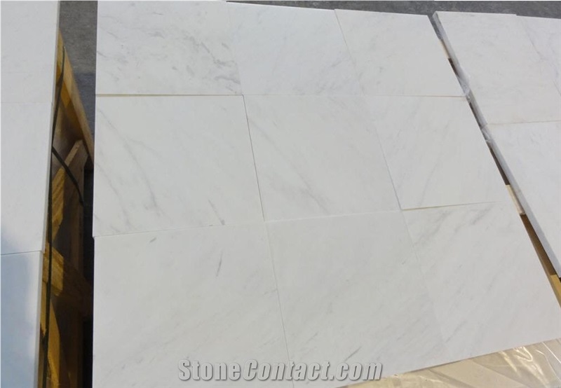 Galaxy White Select - Ariston Venus 30x30x2cm, Greece White Marble Slabs & Tiles