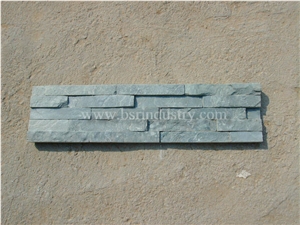 Ledge Stone-003, China Green Slate Ledge Stone