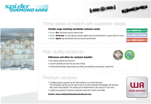 Diamond Wire for Granite and Marble Quarries