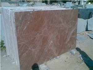 Rosa Albano Marble Slabs, India Red Marble