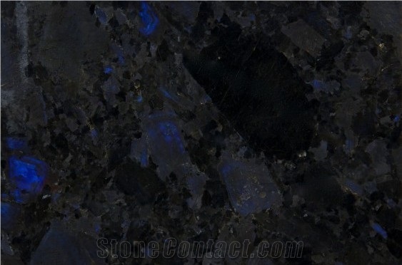 Lundhs Aurora Blue, Galactic Blue Granite Slabs
