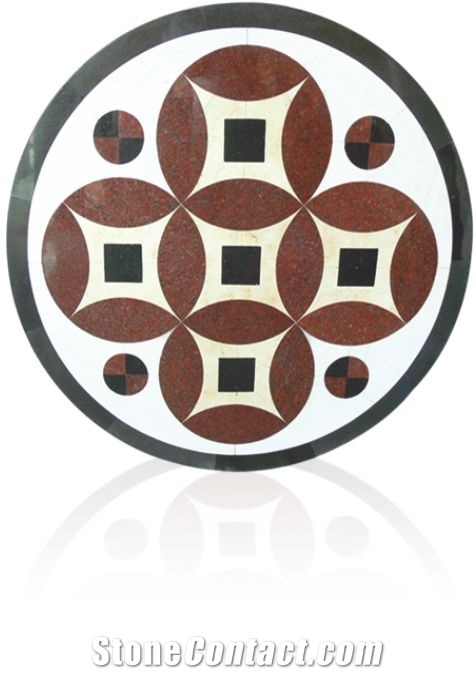 Floor Mosaic Medallion