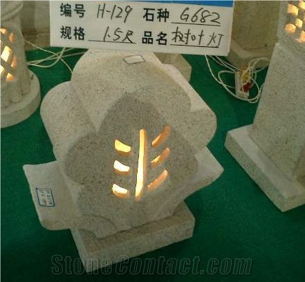 Garden Granite Lamp