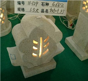 Garden Granite Lamp