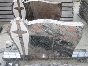 Granite Cross Headstone