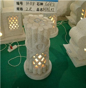 Granite Lantern & Lamp