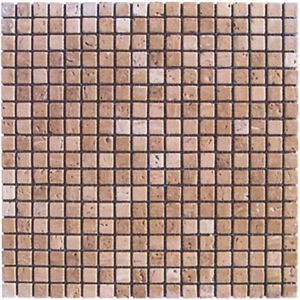 Light Emperador Marble Mosaic
