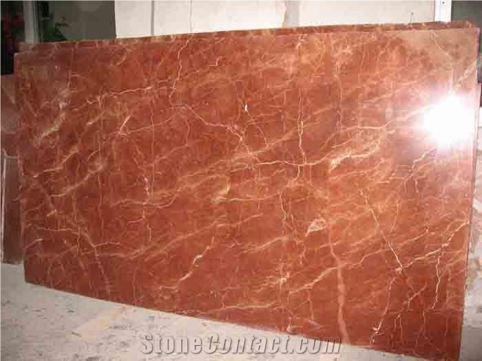 Rojo Alicante Marble Slab