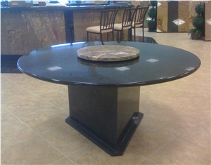 Shanxi Black Granite Bench & Table