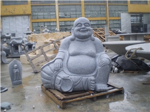 Sitting Budda Stone Statue