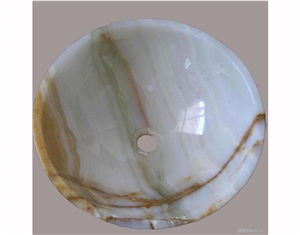 White Onyx Bowl Sinks