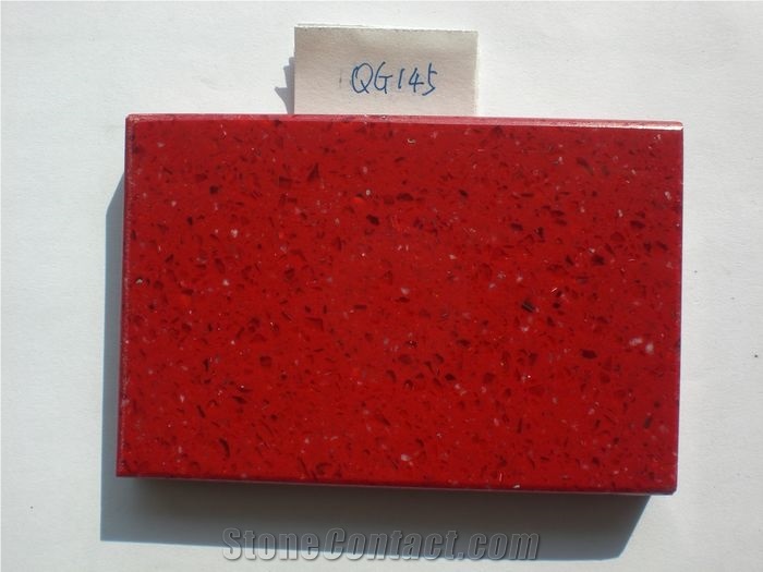 Red Crystal Quartz Stone,Red Star Quartz Surface,Solid Surface Sheet,Engineered Stone,Artificial Stone,Cambria Quartz Stone,Caesarstone
