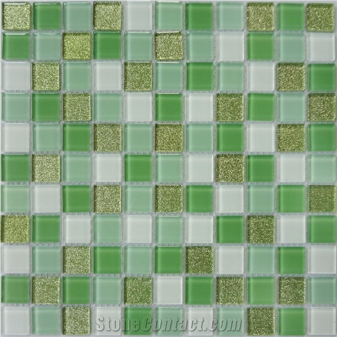 Cheap Glass Mosaic Tile Pattern