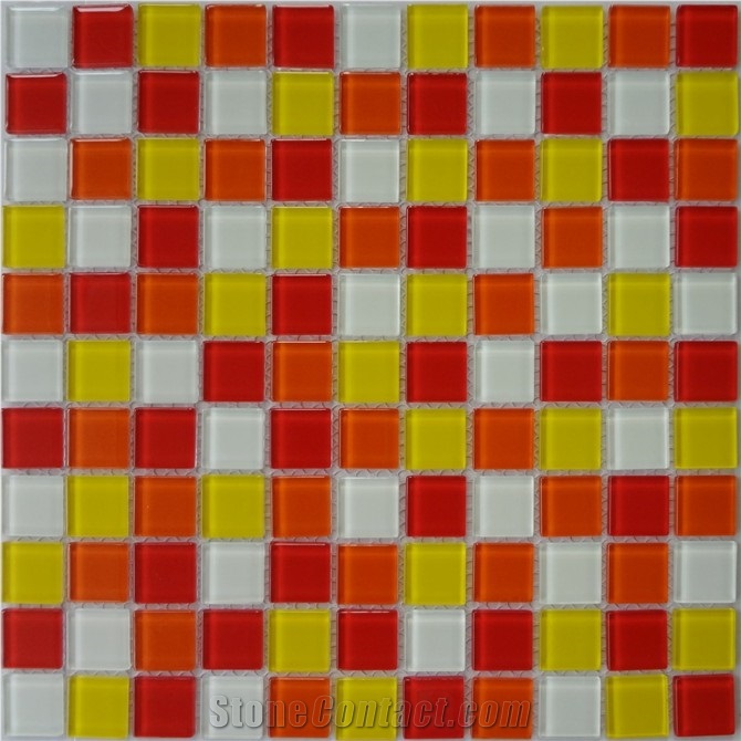 Cheap Glass Mosaic Tile Pattern