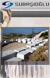 Burdur Beige Marble Blocks
