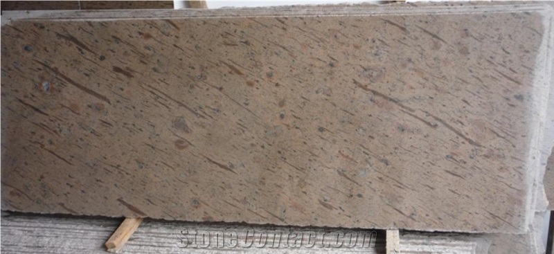 Golden Peacock Granite Slab