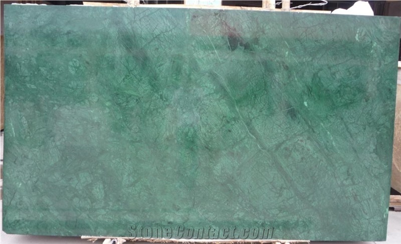 India Dark Green Marble Slab