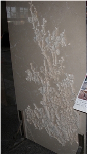 Royal Beige Marble Relief Panel - New Product 2013