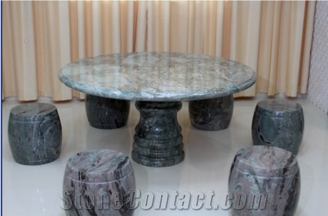 Green Stone Table HFZZ001J4