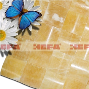 Onyx Mosaic-XMD003O, Yellow Onyx Mosaic