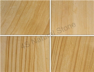 Teakwood Sandstone, India Beige Sandstone Slabs & Tiles