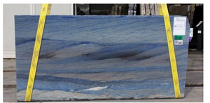 Azul Macaubas Slabs, Brazil Blue Quartzite
