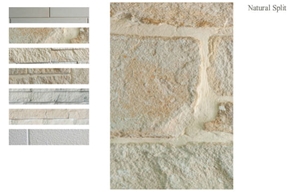 Limassol Stone Natural Split, Cyprus Beige Limestone Slabs & Tiles