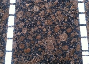 Finland Baltic Brown Granite stone 2cm Slabs & Tiles for Flooring covering and Walling produced in China with very competitive prices ,Bruno Baltico Stone for countertops & vanity tops ,cut-to-size