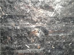 Black Culture Stone, Esfahan Black Marble Cultured Stone