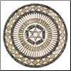 Carpet Floor Mosaic Medallion