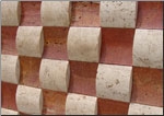 Red Travertine Mosaic
