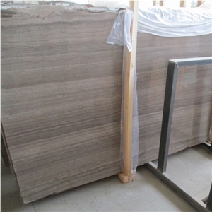 Coffee Wooden Marble Big Slabs, China Brown Marble