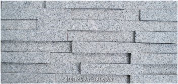 Granite Wall, Grey Granite Cultured Stone