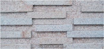 Granite Wall, G681 Pink Granite Cultured Stone