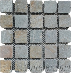 Grey Quartzite Mosaic