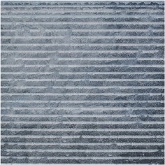 Raised Chiseled Blue Limestone