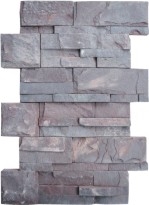S Shape Panels, Pink Sandstone Cultured Stone