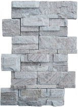 S Shape Panels, Beige Quartzite Cultured Stone
