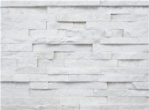 White Quartzite Wall Stone Panels CS-1308FS